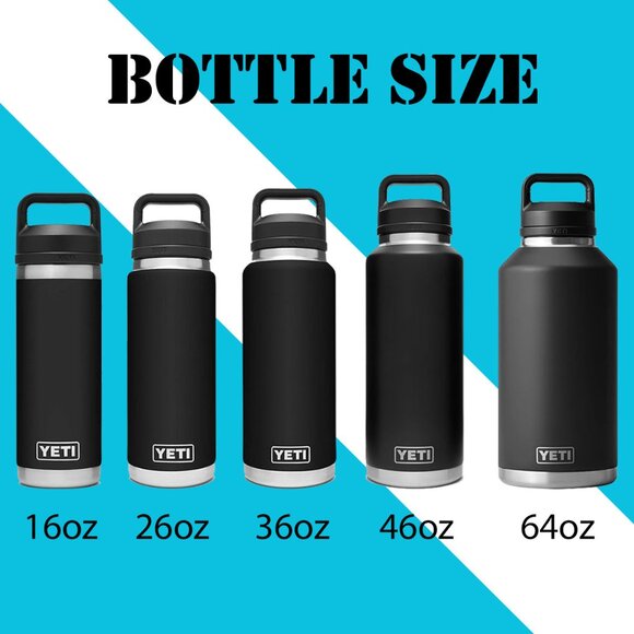 Personalized Laser Engraved Yeti Bottle, Get your Name & Logo Engraved on Yeti - Picture 5 of 9